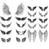 WINGS RELATED STICKER TATTOOS